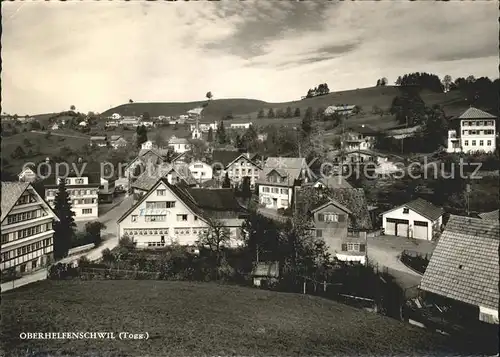 Oberhelfenschwil Ortsansicht Kat. Oberhelfenschwil