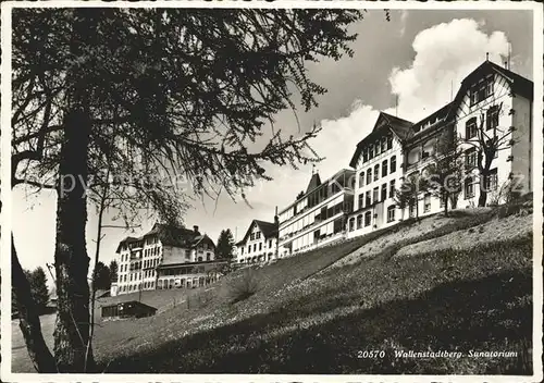 Walenstadtberg Sanatorium Kat. Walenstadtberg