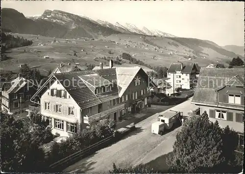 Wildhaus SG Hotel Kurhaus Alpenblick mit Churfirsten Appenzeller Alpen