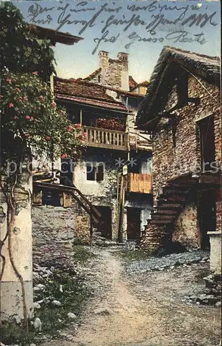 Lugano TI Casa rustica ticinese Kat. Lugano