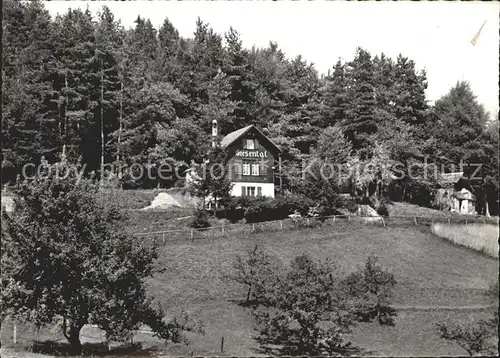 Elgg Naturfreundehaus Giesental OG Frauenfeld Kat. Elgg