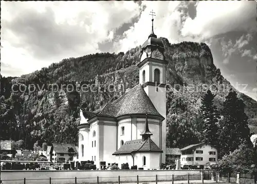 Naefels Schlachtkapelle und Kirche Kat. Naefels