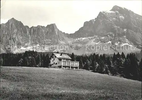 Mollis Berggasthaus Alpenroesli Mullernalp Kat. Mollis