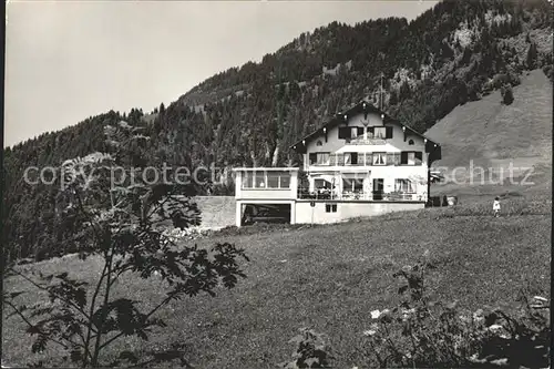 Mollis Berggasthaus Alpenroesli auf Mullernalp Kat. Mollis