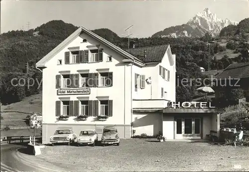 Filzbach Hotel Muertschenstock Kerenzerberg Hoehenstrasse Kat. Filzbach