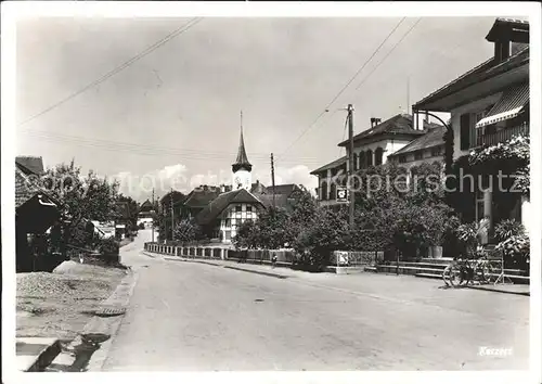 Kerzers Ortsstrasse Kat. Kerzers