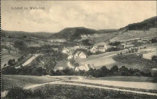 Achdorf Blumberg Panorama / Blumberg /Schwarzwald-Baar-Kreis LKR