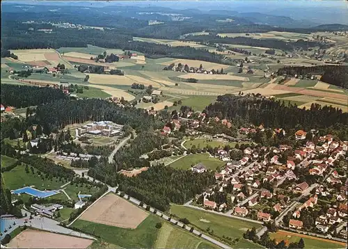 Koenigsfeld Fliegeraufnahme  Kat. Koenigsfeld im Schwarzwald