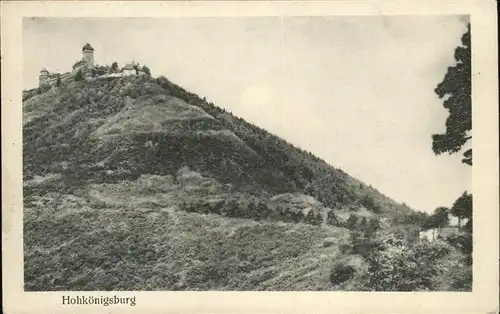 Hohkoenigsburg Burg Kat. Orschwiller