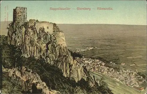 wz03986 Rappoltsweiler Haut Rhin Elsass Giersberg
Ribeauville Kategorie. Ribeauville Alte Ansichtskarten