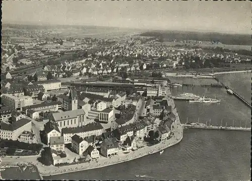 Friedrichshafen Bodensee Hafen Kat. Friedrichshafen