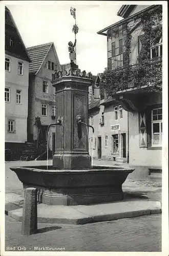 Bad Orb Marktbrunnen Kat. Bad Orb