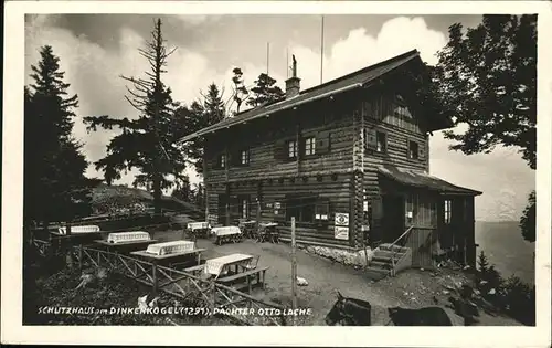 Semmering Schutzhasu am Pinkenkogel Terrasse Kat. Semmering