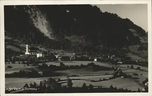 Sankt Veit Pongau Teilansicht St. Veit Salzach Salzburger Land / Sankt Veit im Pongau /Pinzgau-Pongau