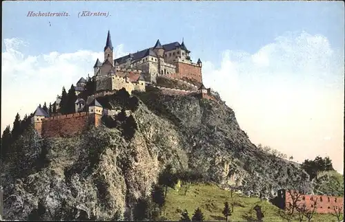 Burg Hochosterwitz Burg Schloss / St. Georgen am Laengsee /Unterkaernten
