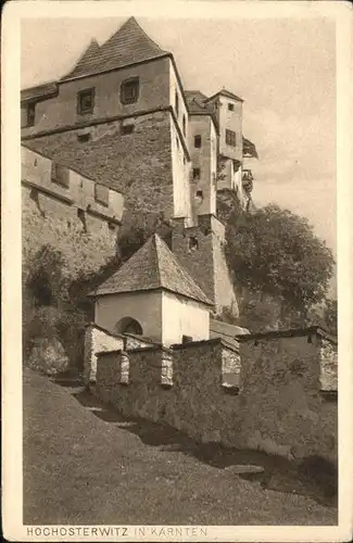 Burg Hochosterwitz Burg Schloss / St. Georgen am Laengsee /Unterkaernten