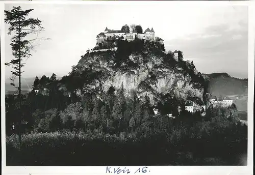 Burg Hochosterwitz St. Veit a. d. Glan / St. Georgen am Laengsee /Unterkaernten