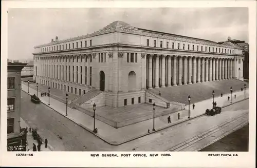 New York City New General Post Office / New York /