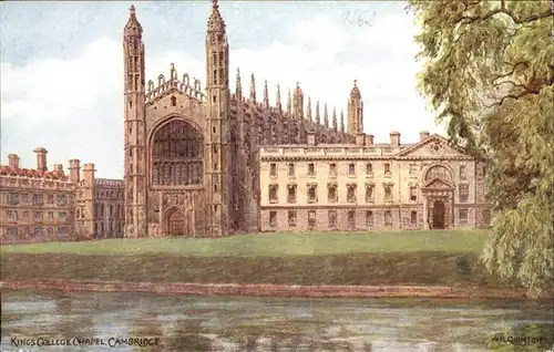 Cambridge Cambridgeshire Kings College Chapel / Cambridge /Cambridgeshire CC