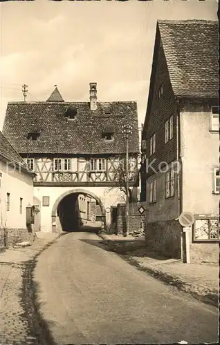 Faulbach Hadamar Torbogen Strasse / Hadamar /Limburg-Weilburg LKR