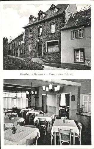 Pommern Mosel Gasthaus Hermes / Pommern /Cochem-Zell LKR