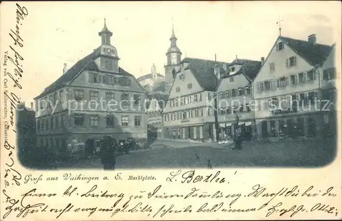 Vaihingen Enz Marktplatz / Vaihingen an der Enz /Ludwigsburg LKR