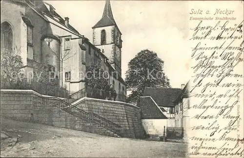 Sulz Neckar Ev. Stadtkirche / Sulz am Neckar /Rottweil LKR