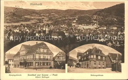 Murrhardt Gasthof zur Sonne Haupt- Nebengebaeude   / Murrhardt /Rems-Murr-Kreis LKR