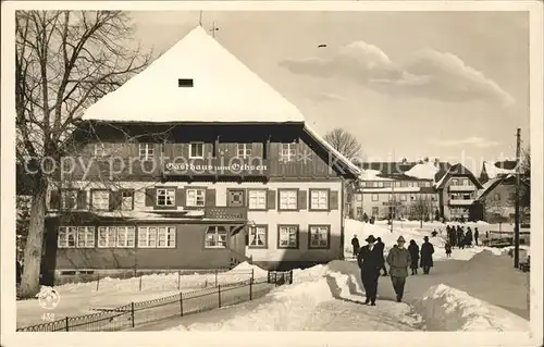 Saig Schwarzwald Hotel z. Ochsen / Lenzkirch /Breisgau-Hochschwarzwald LKR