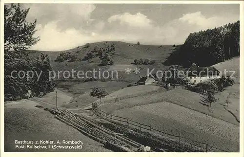 Bollschweil Gasthaus z. Kohler  / Bollschweil /Breisgau-Hochschwarzwald LKR