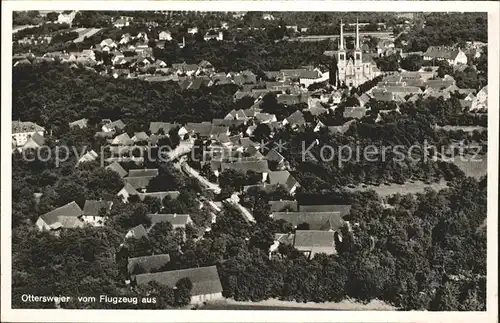 Ottersweier Fliegeraufnahme Gasthaus zur Blume / Ottersweier /Rastatt LKR