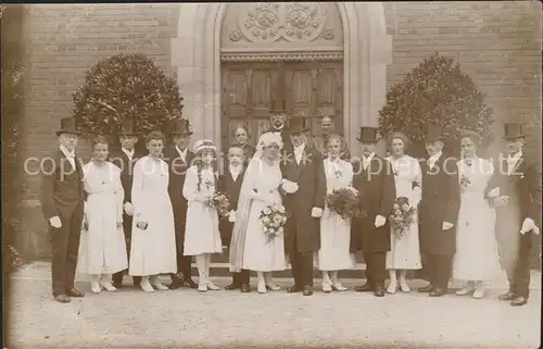 Crailsheim Hocheitfoto bei Familie Stelzck  / Crailsheim /Schwaebisch Hall LKR