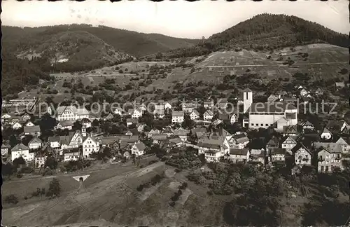 Gausbach Gasthaus Pension Waldhorn Fliegeraufnahme / Forbach /Rastatt LKR