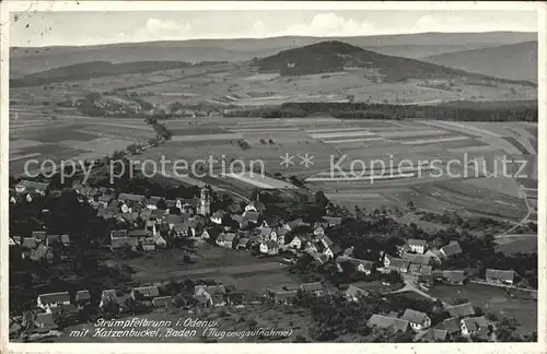 Struempfelbrunn Fliegeraufnahme mit Katzenbuckel / Waldbrunn /Neckar-Odenwald-Kreis LKR