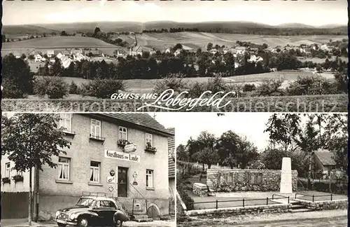 Lobenfeld Gasthaus zur Linde Auto / Lobbach /Heidelberg Stadtkreis