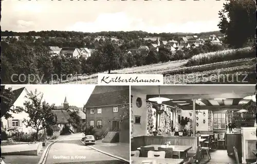 Kaelbertshausen Gasthaus zur Krone / Hueffenhardt /Neckar-Odenwald-Kreis LKR