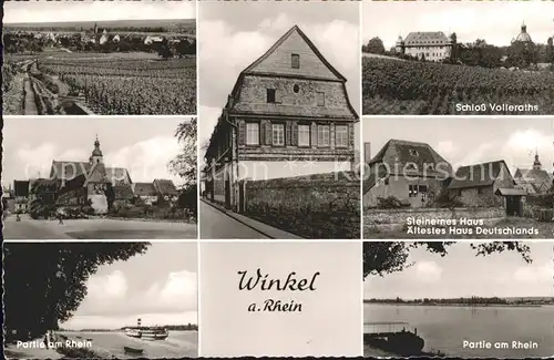 Winkel Eifel Schloss Volleraths Rhein Buchhandlung Alfred Weinhold / Winkel (Eifel) /Vulkaneifel LKR