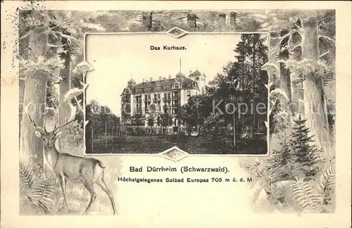 Bad Duerrheim Kurhaus / Bad Duerrheim /Schwarzwald-Baar-Kreis LKR