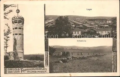 Muensingen Truppenuebungsplatz Turm Infanterie Lage / Muensingen /Reutlingen LKR