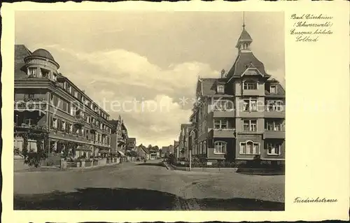 Bad Duerrheim Solbad Friedrichstrasse / Bad Duerrheim /Schwarzwald-Baar-Kreis LKR