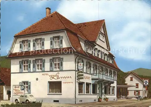 Hausach Hotel Weisses Lamm / Hausach Kinzigtal /Ortenaukreis LKR