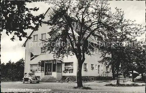 Struempfelbrunn Gasthaus Pension zum Kurgarten / Waldbrunn /Neckar-Odenwald-Kreis LKR