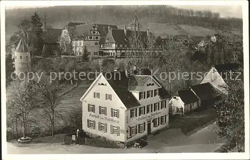 Bebenhausen Tuebingen Gasthaus zum Waldhorn / Tuebingen /Tuebingen LKR