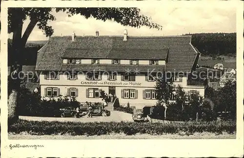 Hallwangen Gasthaus Pension zur Muehle Autos / Dornstetten /Freudenstadt LKR