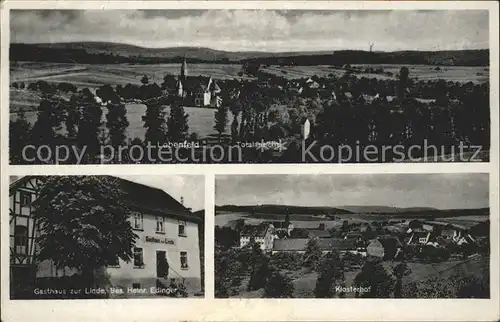 Lobenfeld Gasthaus zur Linde Klosterhof / Lobbach /Heidelberg Stadtkreis