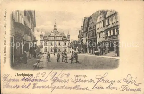 Hechingen Marktplatz / Hechingen /Zollernalbkreis LKR