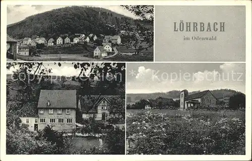Loehrbach Gasthaus Pension Loehrbacher Tal  / Birkenau /Bergstrasse LKR