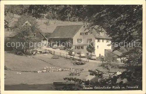 Heidersbach Pension Heidersbacher Muehle / Limbach /Neckar-Odenwald-Kreis LKR