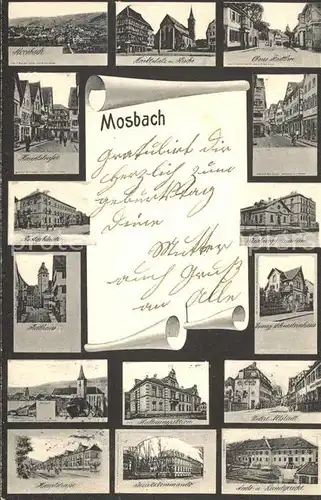 Mosbach Baden  / Mosbach /Neckar-Odenwald-Kreis LKR