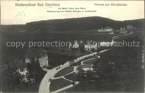 Bad Duerrheim Kindersolbad Strasse zur Hirschhalde / Bad Duerrheim /Schwarzwald-Baar-Kreis LKR